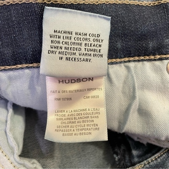 HUDSON Jeans Midrise Ankle Lilly Skinny Jeans size 28 - Picture 9 of 11